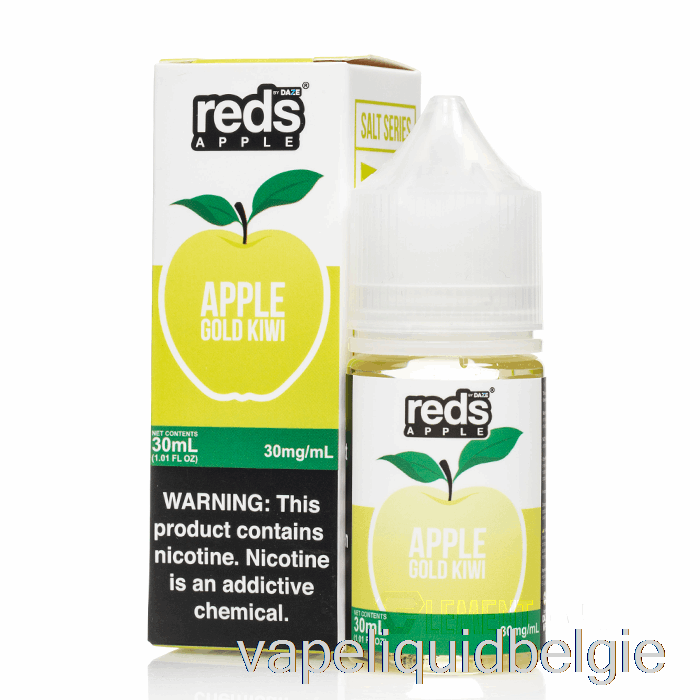 Vape België Gold Kiwi - Rode Appel E-liquid - 7 Daze Zout - 30ml 30mg